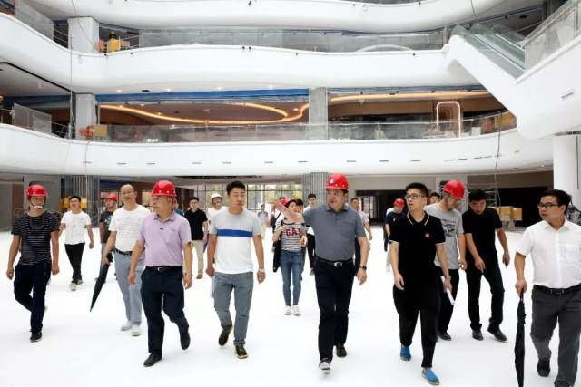 要闻|王大江到新蒲汇项目调研