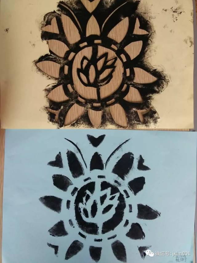 【童画长廊】好玩的版画(漏版)