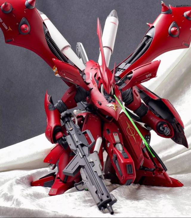 【模玩作品赏析】超神的细节添加!re msn-04ii 夜莺