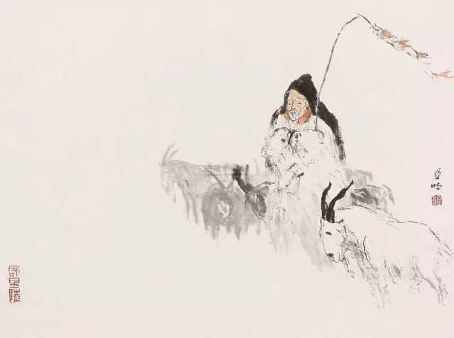 十九年的旄节苏武牧羊