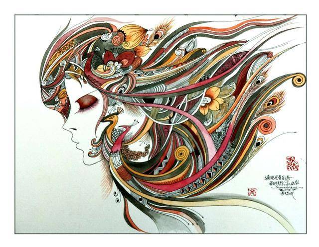 幸福原创画吧画友习作分享(6月12日)