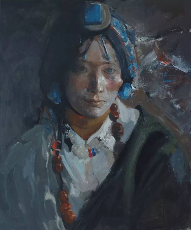 书画欣赏】文愉贵油画肖像作品展_搜狐网
