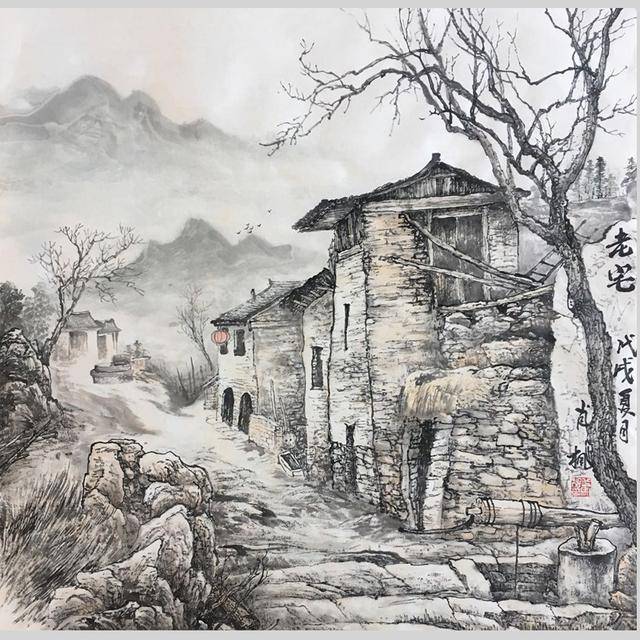 自然灵秀之画作肖枫作品欣赏