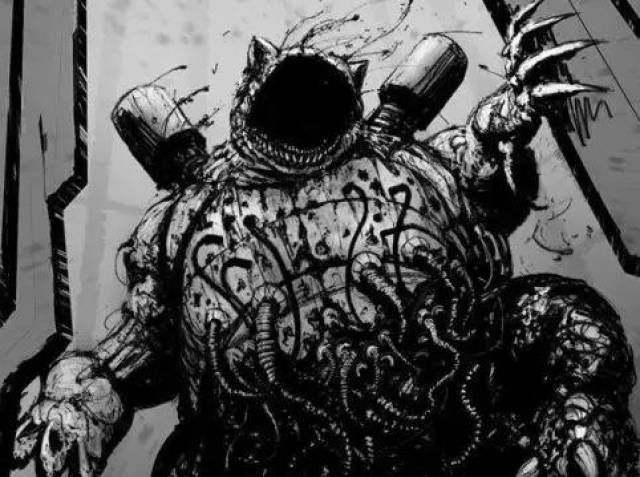 另类画风《神奇宝贝》插画,杰尼龟张牙舞爪,皮