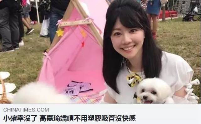 蔡英文:喝珍珠奶茶不用吸管用什么?