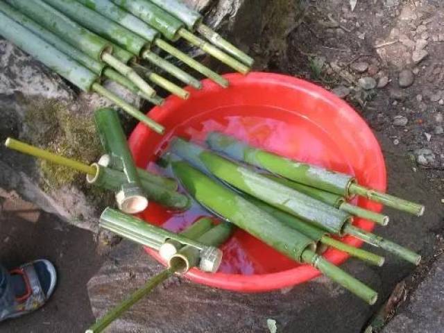 最便宜最传统的是竹筒式的水枪.这种水枪射程不远,但是汲水方便.