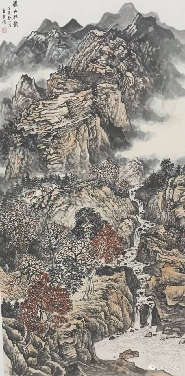 兰州知名画家杜喜俊山水作品欣赏(二)