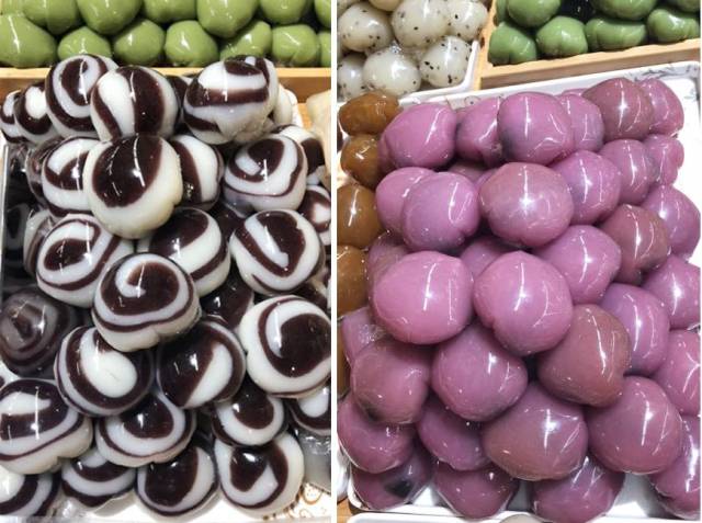 糯米大福团多种口味,好吃到爆!快来万德隆尝鲜吧