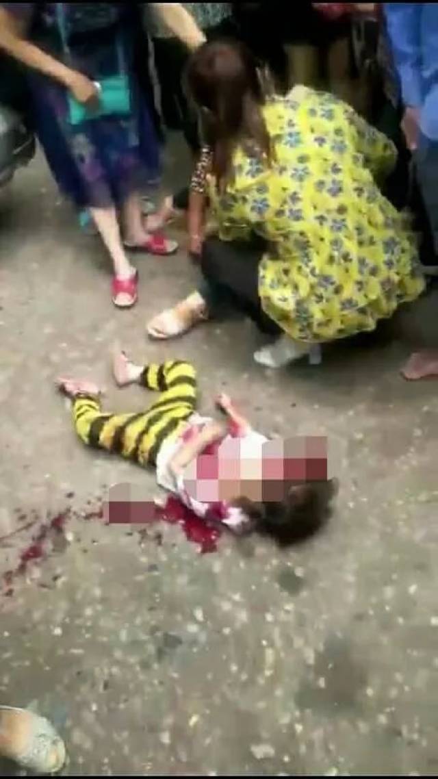 自贡1名女童当场被撞死,才几岁,父母都要看看!