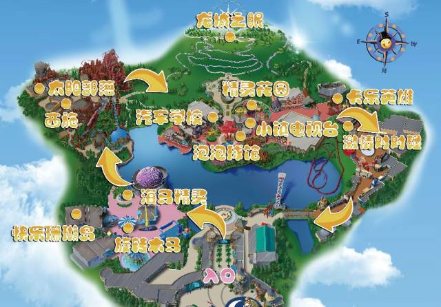 柳州卡乐星球 平面图图片