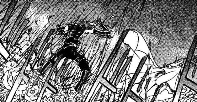 图示3 将血液形成针壮刺穿敌人,可谓残忍之极.