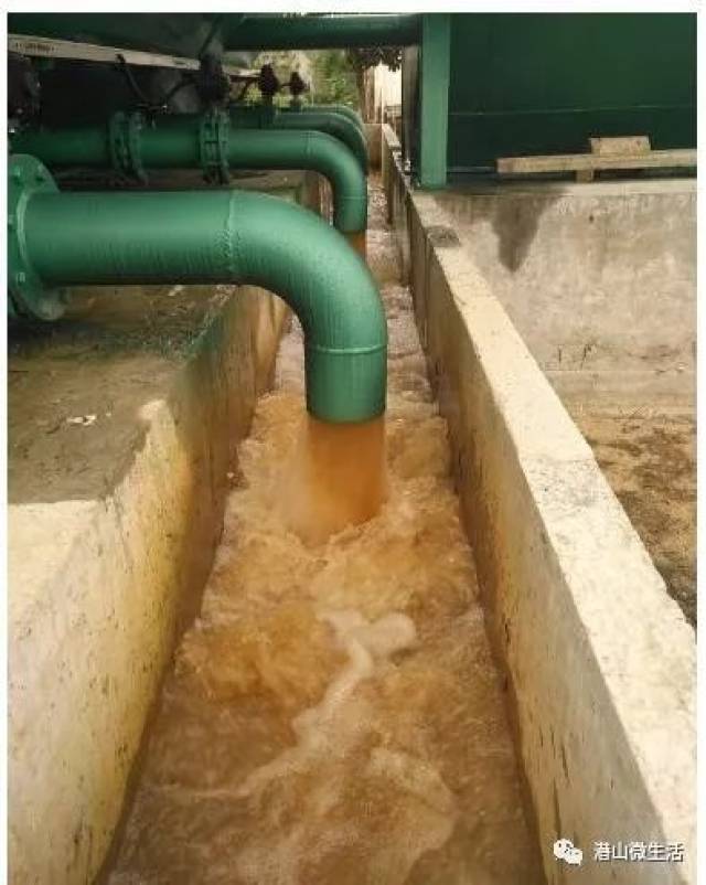 【潜山】自来水厂排放的污水是否环保?