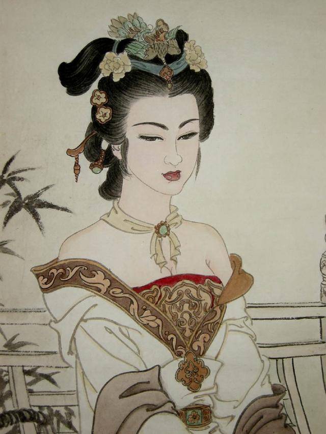 谈现代工笔人物画发展及特征，国画人物美女赏析，美人的婀娜身段_搜狐网