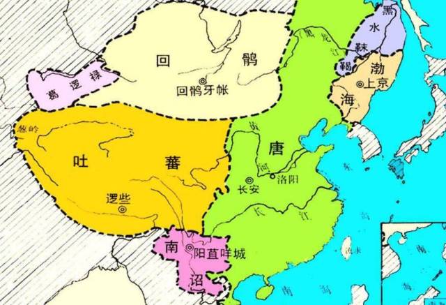 隋末唐初洱海地区曾经有很多小国,其中最强大的六国国家被统称为"六诏