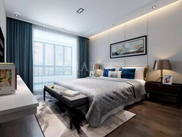 【家·设计】绿湖滨城122㎡简约风格,配色是简约风格的灵魂!