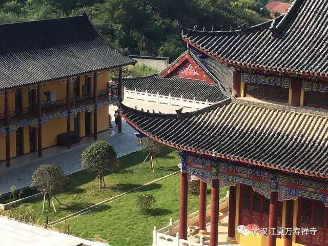 武汉江夏万寿禅寺祈愿早日恢复重建