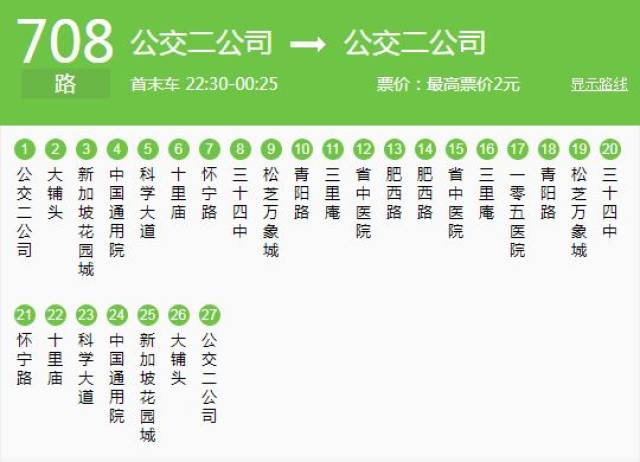 合肥客运总站→新桥机场线路:4路,5路,10路,14路,46路,109路,117路