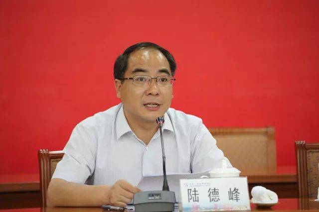 市委常委,组织部长陆德峰宣读市委,市政府对双山香山旅游度假区(筹)有