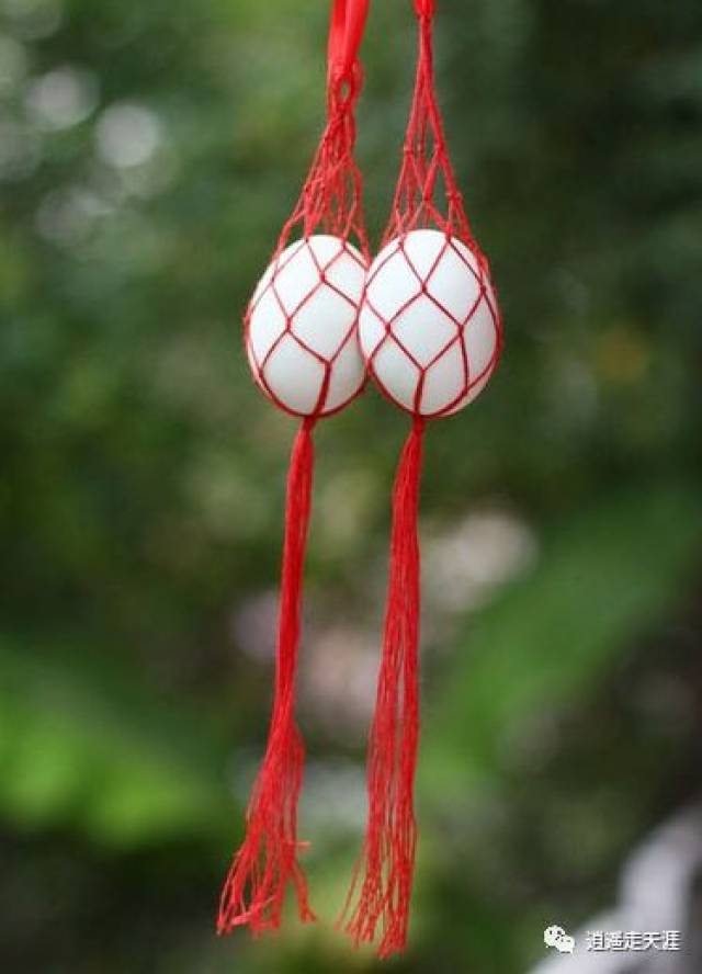 【端午】给孩子编个咸鸭蛋网兜挂胸前