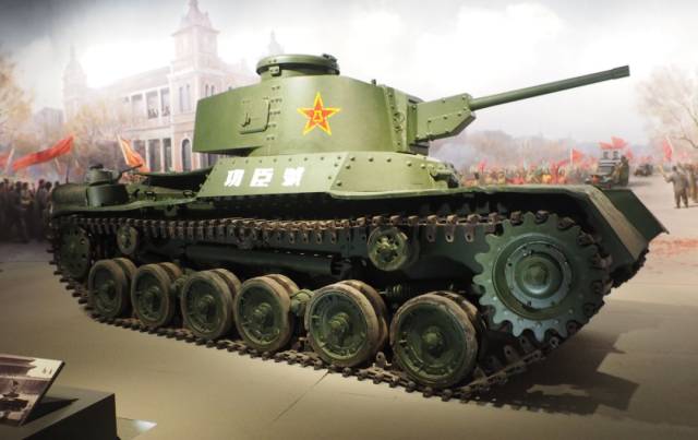 功臣号再次出镜,目前该车保存在军博