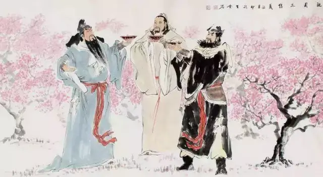 说的是西汉时有左伯桃与羊角哀两人相识,结伴去求见楚元王刘交,途中