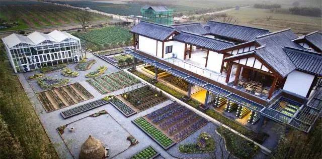 蓝城农庄小镇,蓝城小镇,蓝城桃花源小镇_大山谷图库