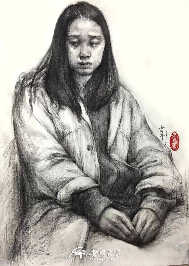 【老鹰画室作品欣赏—银湖校区金鹰高复班师资简介及师生作品