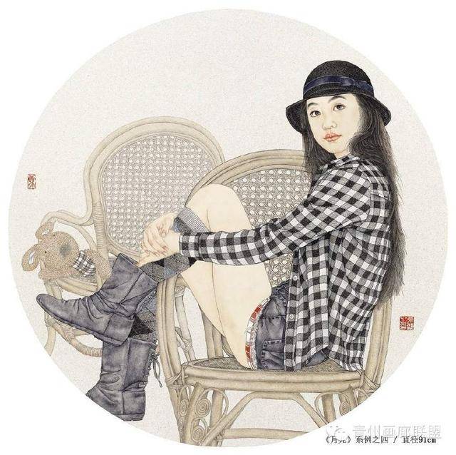 懂工笔人物创作实践体会,览世界名画里貌美如花的工笔人体美女