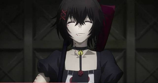 铃屋什造万丈的赫子具有治疗的效果,在金木的背后充当"奶妈"的角色