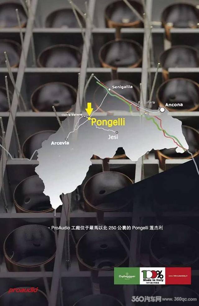 公司位于意大利首都roma罗马北面250公里的pongelli蓬杰利,由dino