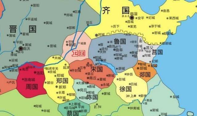 周朝分封的诸侯国,西周分封,周天子分封图(第7页)_大山谷图库