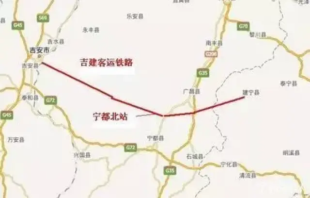 该铁路等级为客运专线,设计时速为250km及以上