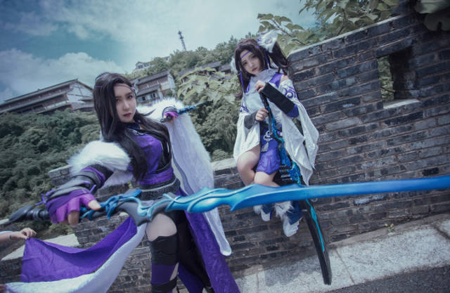 儒风刀娘 cosplay 小姐姐帅起来就没小哥哥什么事了