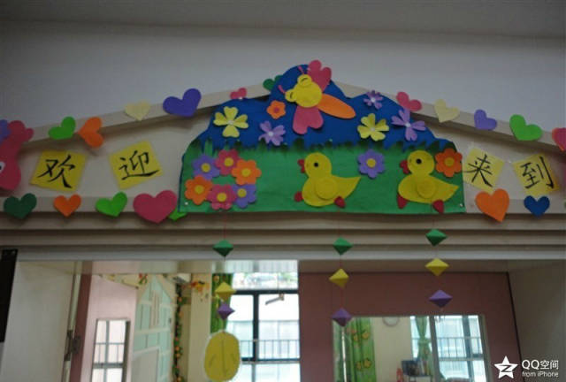 幼儿园班级门口布置图大全