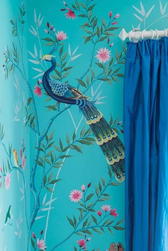 墙上这么画,美到邻居都嫉妒