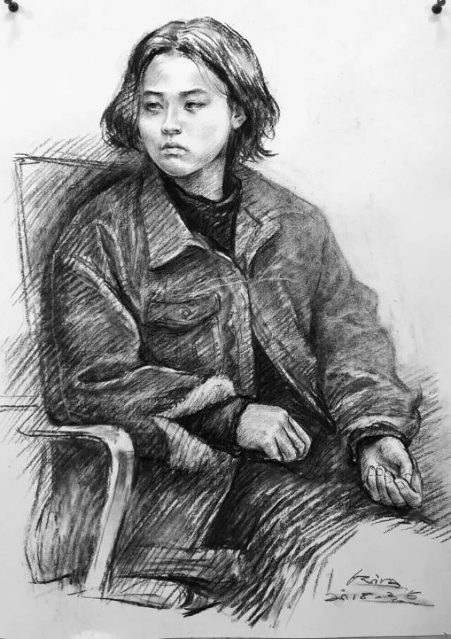 鑫城林梓基教学副校长最新作品赏析—速写篇
