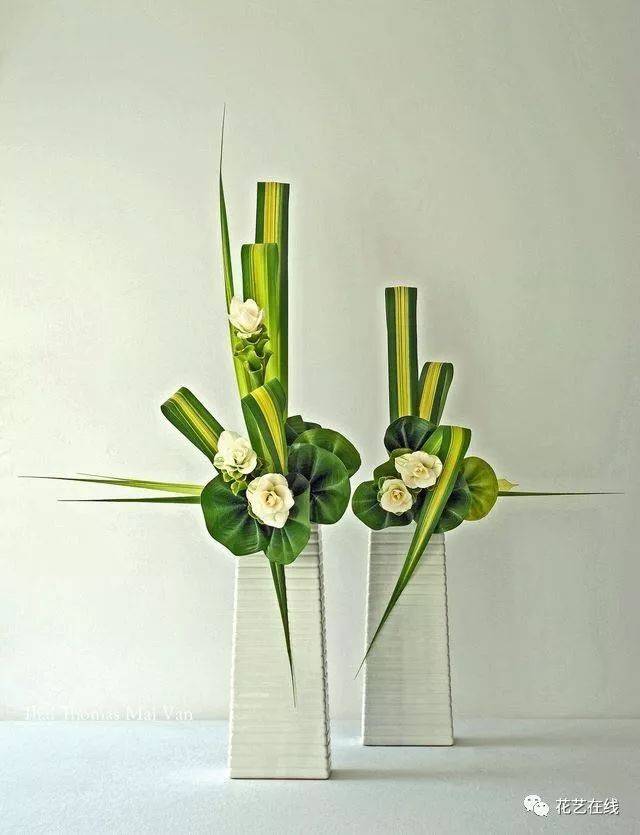 看花艺师怎么用叶子施展魔法!