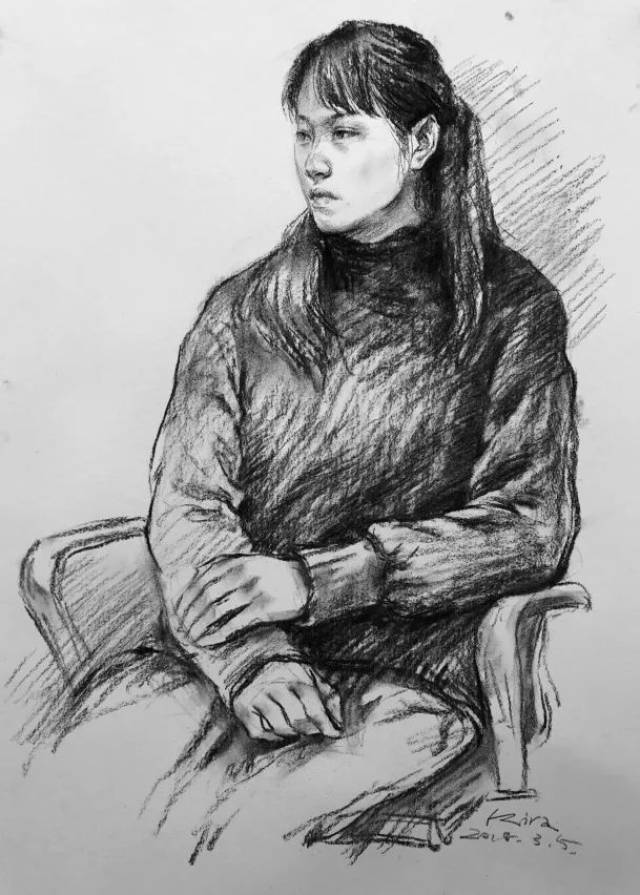 鑫城林梓基教学副校长最新作品赏析—速写篇
