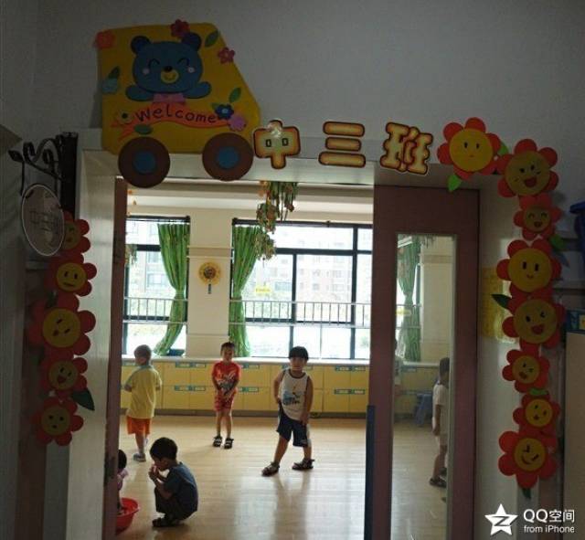 幼儿园班级门口布置图大全