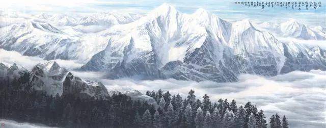 李兵:意写雪山雄浑苍茫 | 上艺术·画家