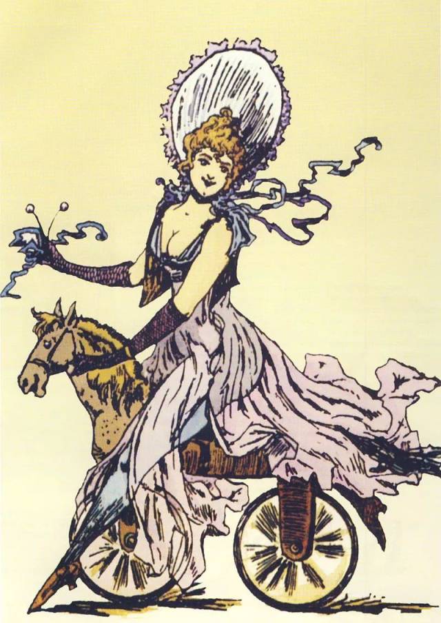 et son fils ernest michaux) 改造了德国人德赖斯(karl drais) 发明