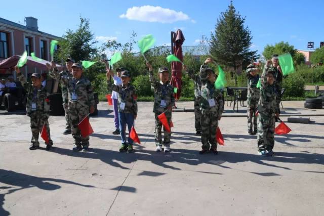 战术手语,旗语训练