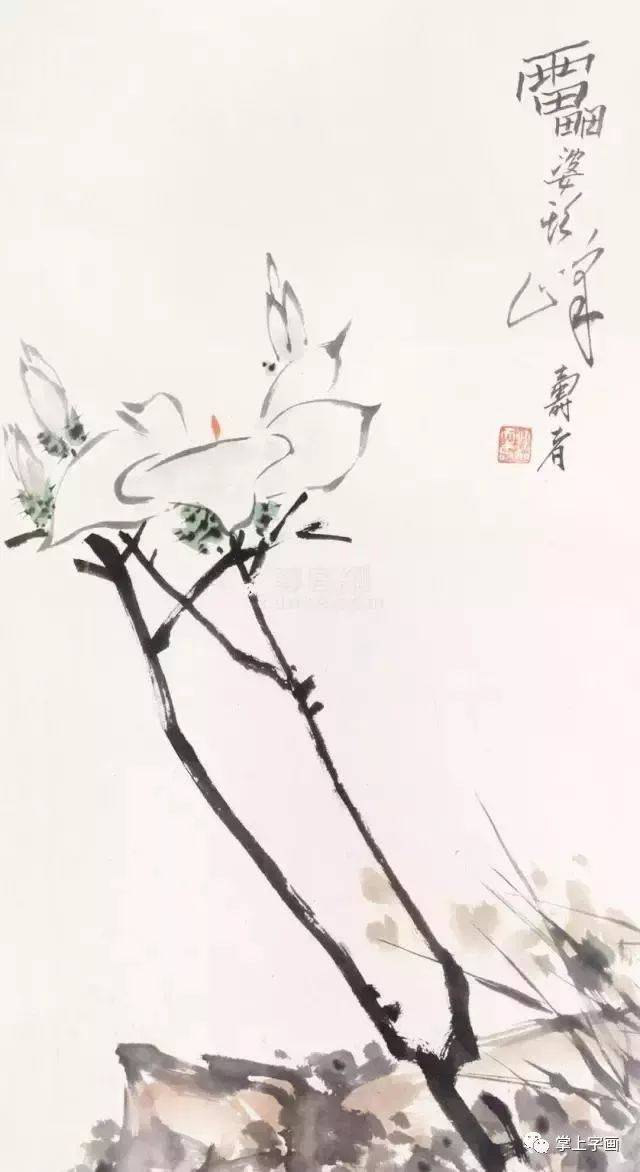 潘天寿精品佳66幅欣赏_搜狐网