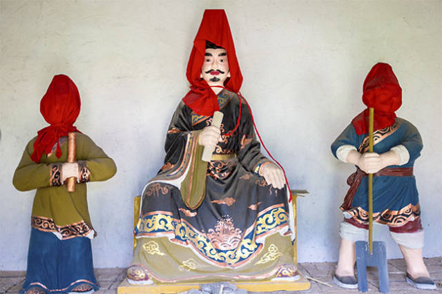 山西平顺县:小山村庙小神仙大,河神庙里供禹王