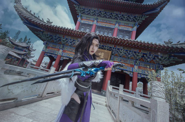 儒风刀娘 cosplay 小姐姐帅起来就没小哥哥什么事了