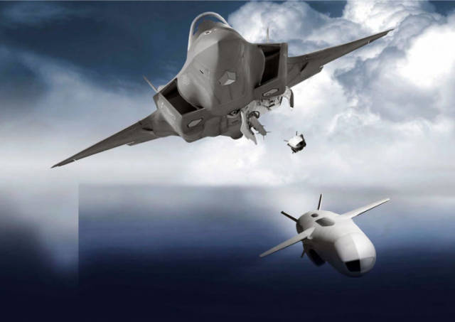 f-35发射jsm导弹模拟图
