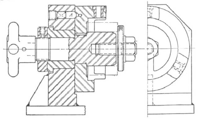 带圆柱部分的锥度心轴尺寸的计算和分度夹紧装置图例