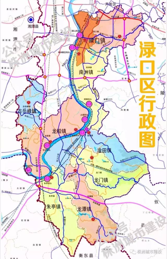 株洲县淦田镇地图图片