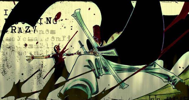 索隆vs鹰眼米霍克