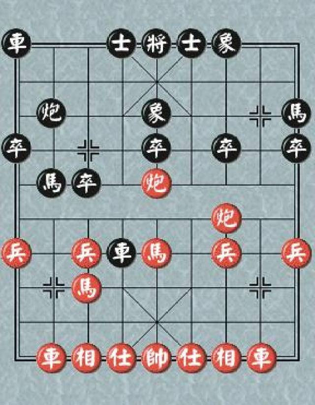 中国象棋布局陷阱解密之四十二 进马打车的诱惑